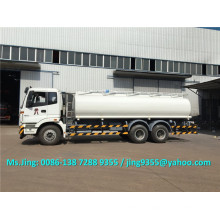 Good quality Foton 6x4 fuel tanker capacity 20-25 m3 fuel tanker truck sale in Uzbekistan